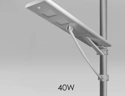 Outdoor project road garden street high quality aluminum material high brightness 40W LED solar street light