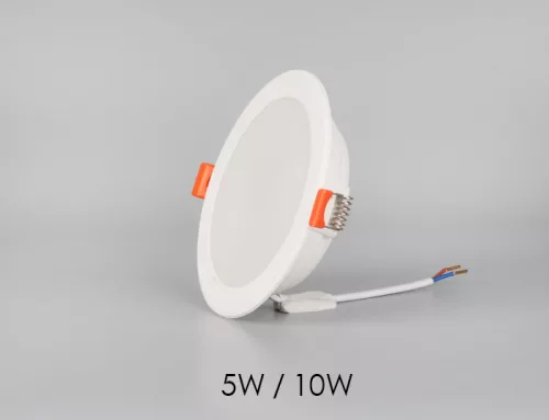 SMT dia-casting high brightless high lumen plastic 10W LED down light