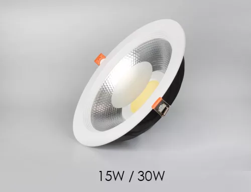 Supplier best price portable good quality recessed fixtures 15W 30W LED down light