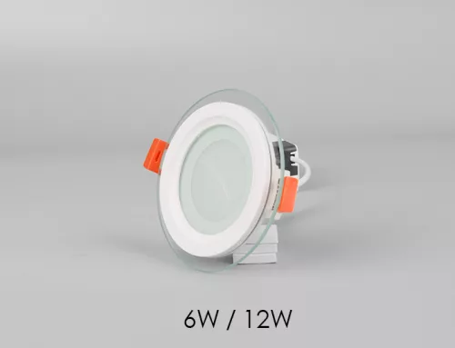 Hot selling manufacturer easy to install recessed 2 years warranty 6/12W LED panel light